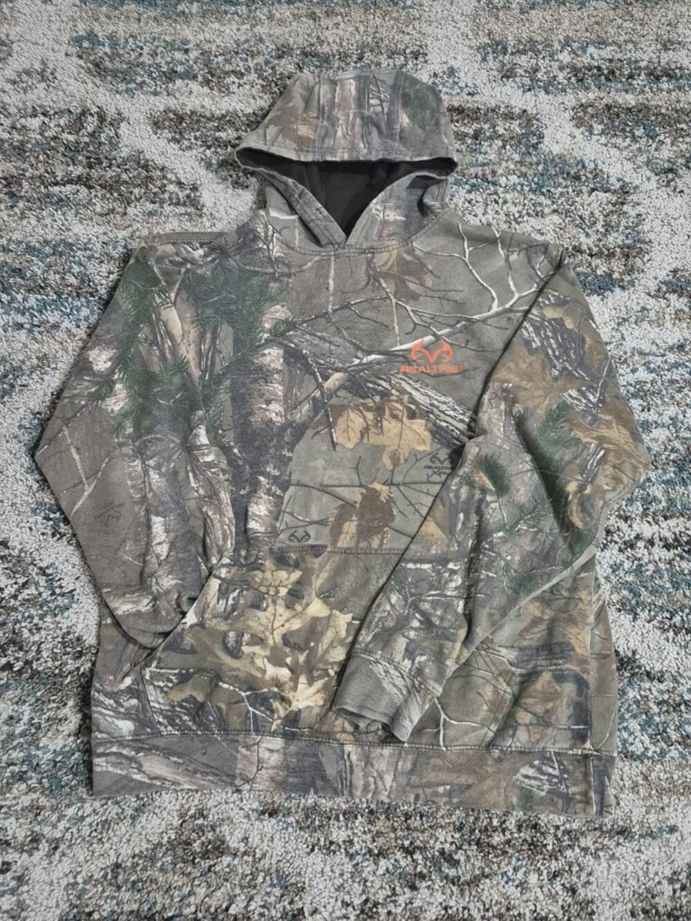 Realtree Camo Pullover Hoodie – Mens Medium